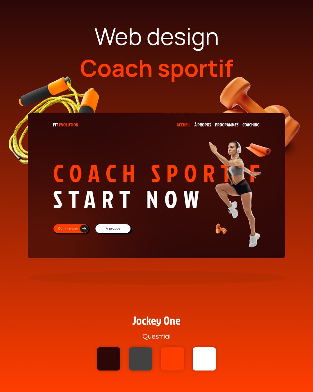 Web design - Coach sportif
