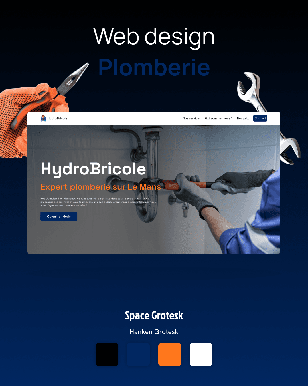 Web design - Plomberie